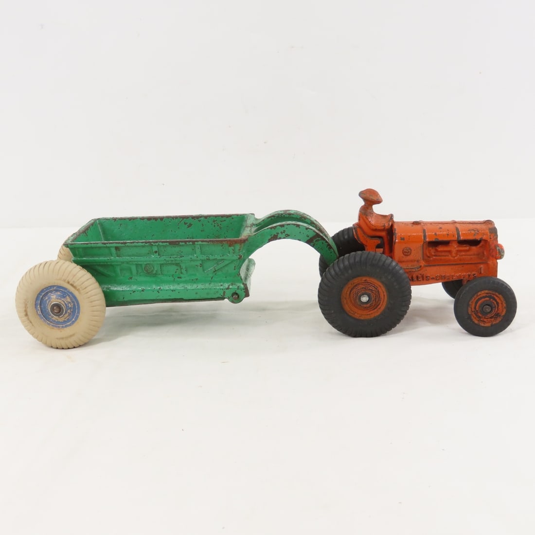 Arcade Cast Iron Allis- Chalmers Tractor & Wagon - 6