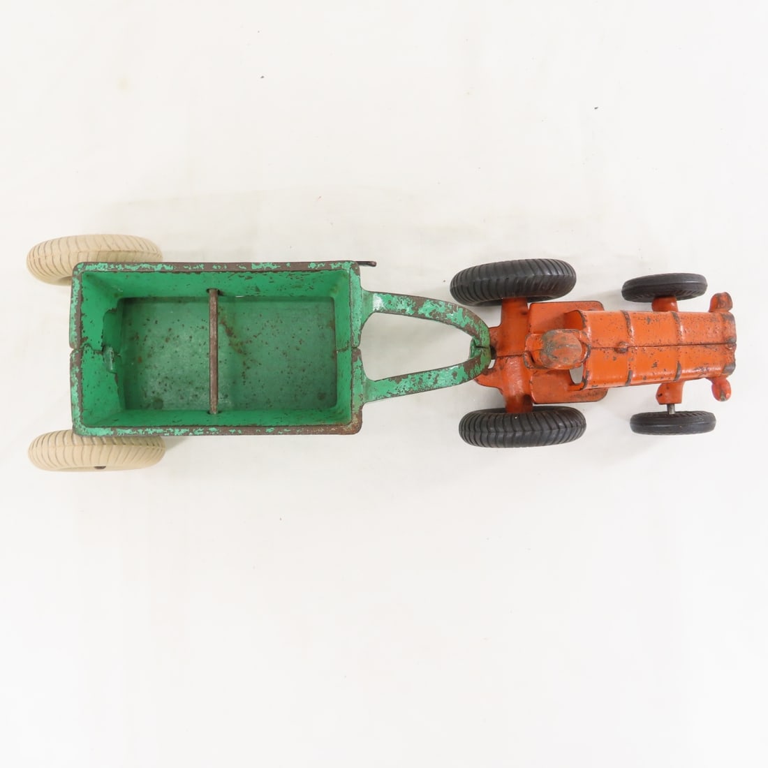 Arcade Cast Iron Allis- Chalmers Tractor & Wagon - 9