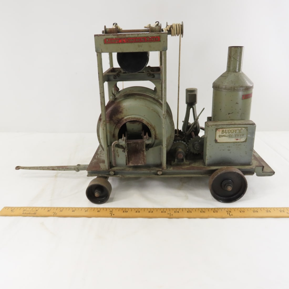 1920s Original Buddy L Concrete Mixer - 2