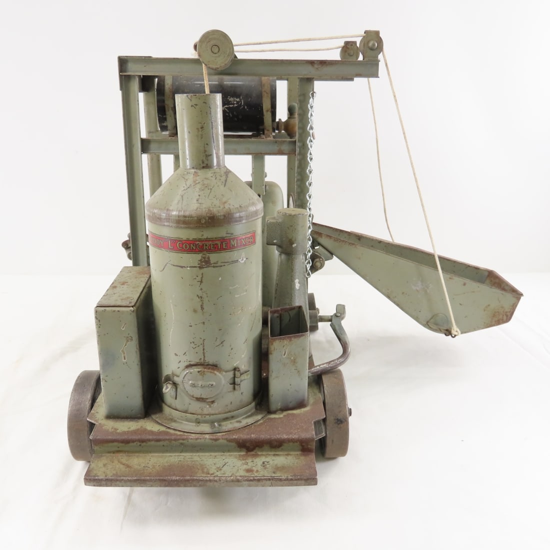 1920s Original Buddy L Concrete Mixer - 4