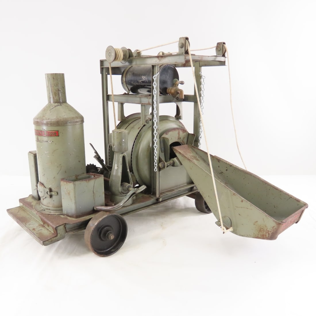 1920s Original Buddy L Concrete Mixer - 5