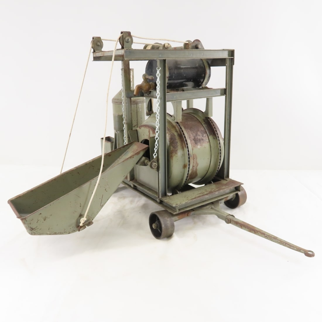 1920s Original Buddy L Concrete Mixer - 7