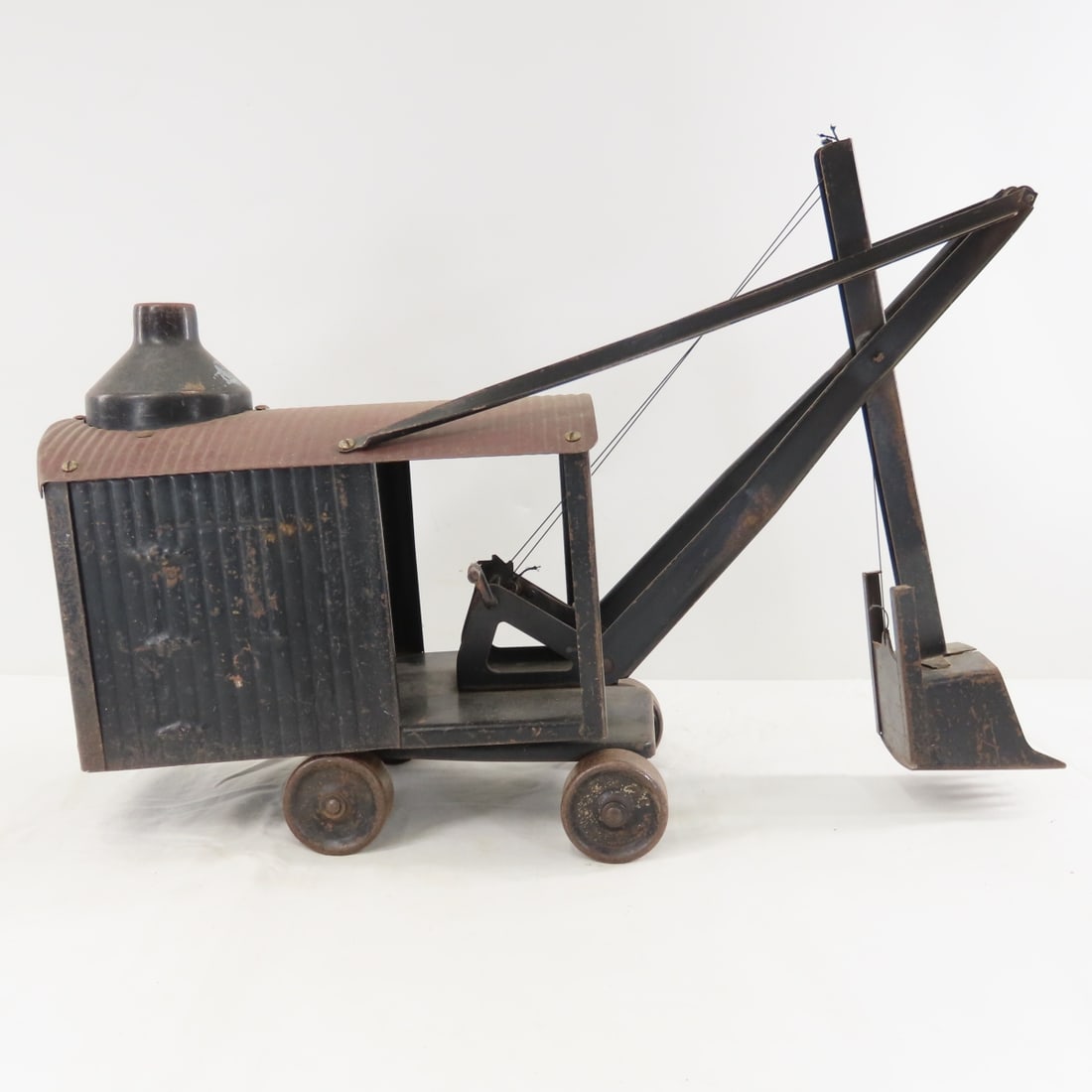 1920s Steelcraft Marion Pressed Steel Steam Shovel - 6