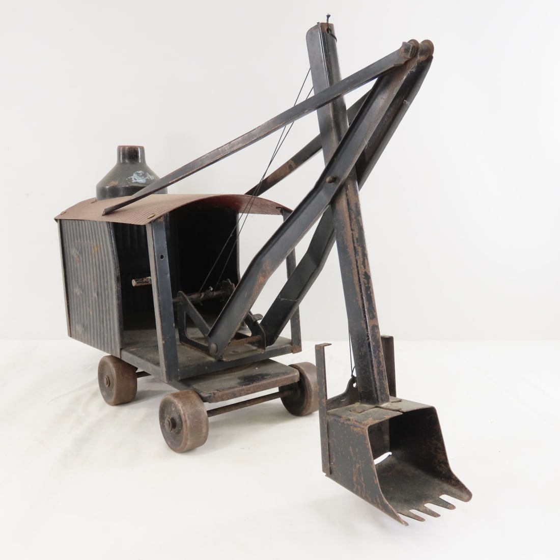 1920s Steelcraft Marion Pressed Steel Steam Shovel - 7