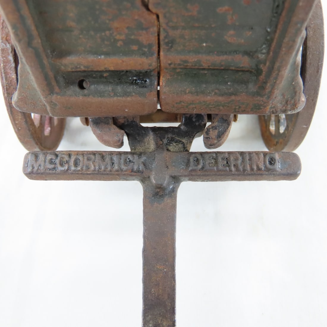 Arcade Cast Iron McCormick Deering 2 Horse Wagon - 13