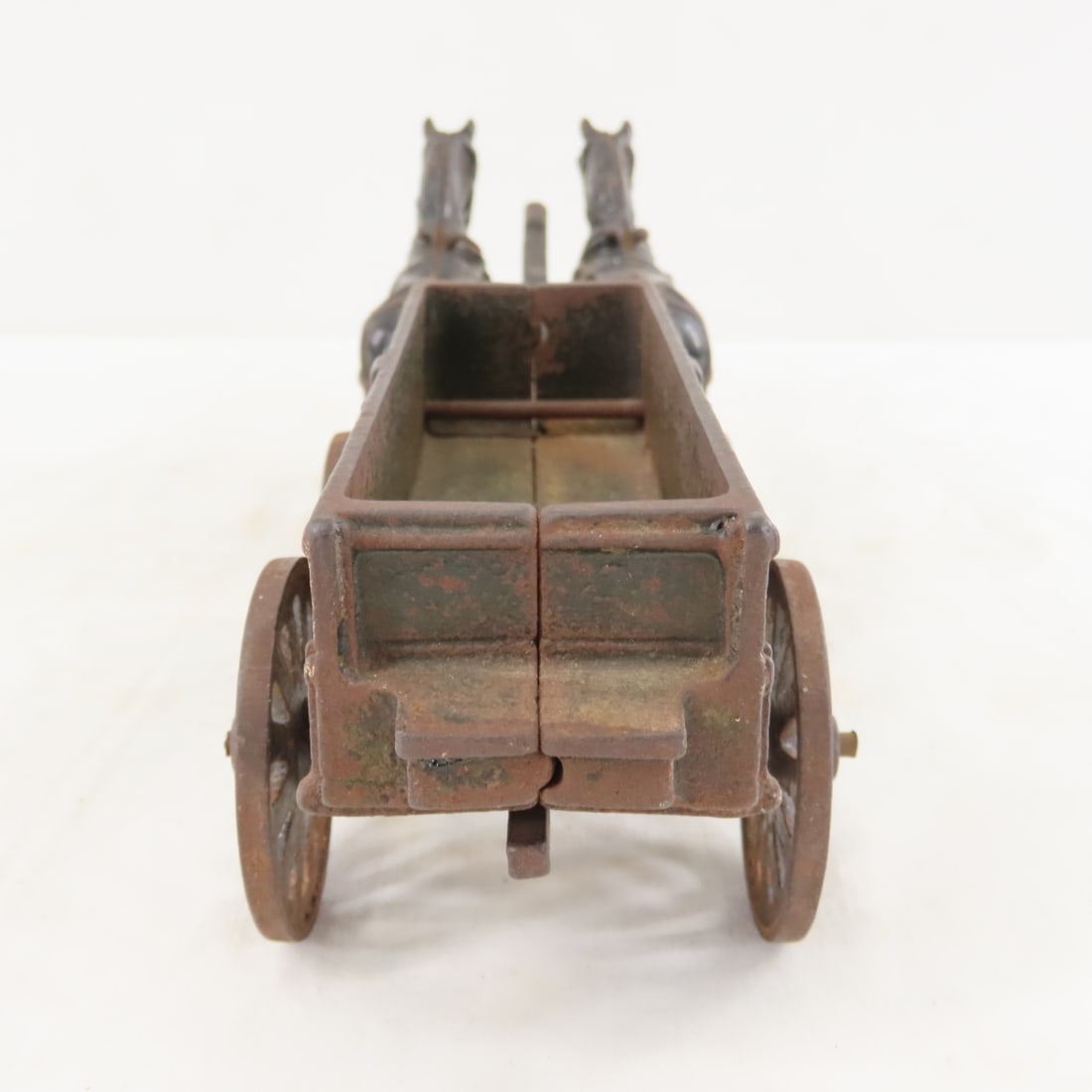Arcade Cast Iron McCormick Deering 2 Horse Wagon - 4