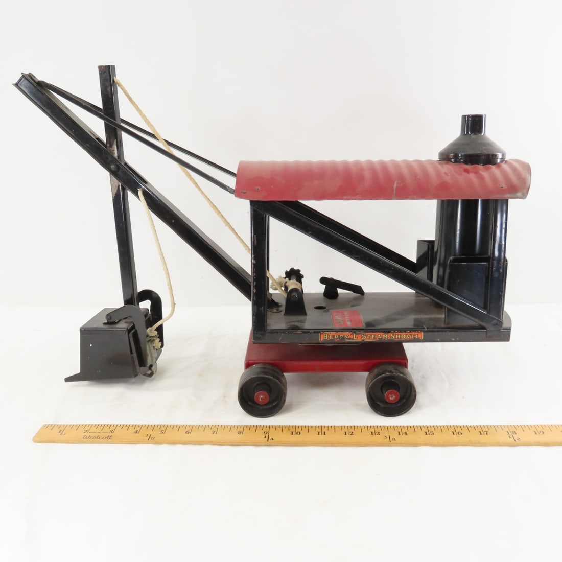 1920s Buddy L Pressed Steel Steam Shovel - 2