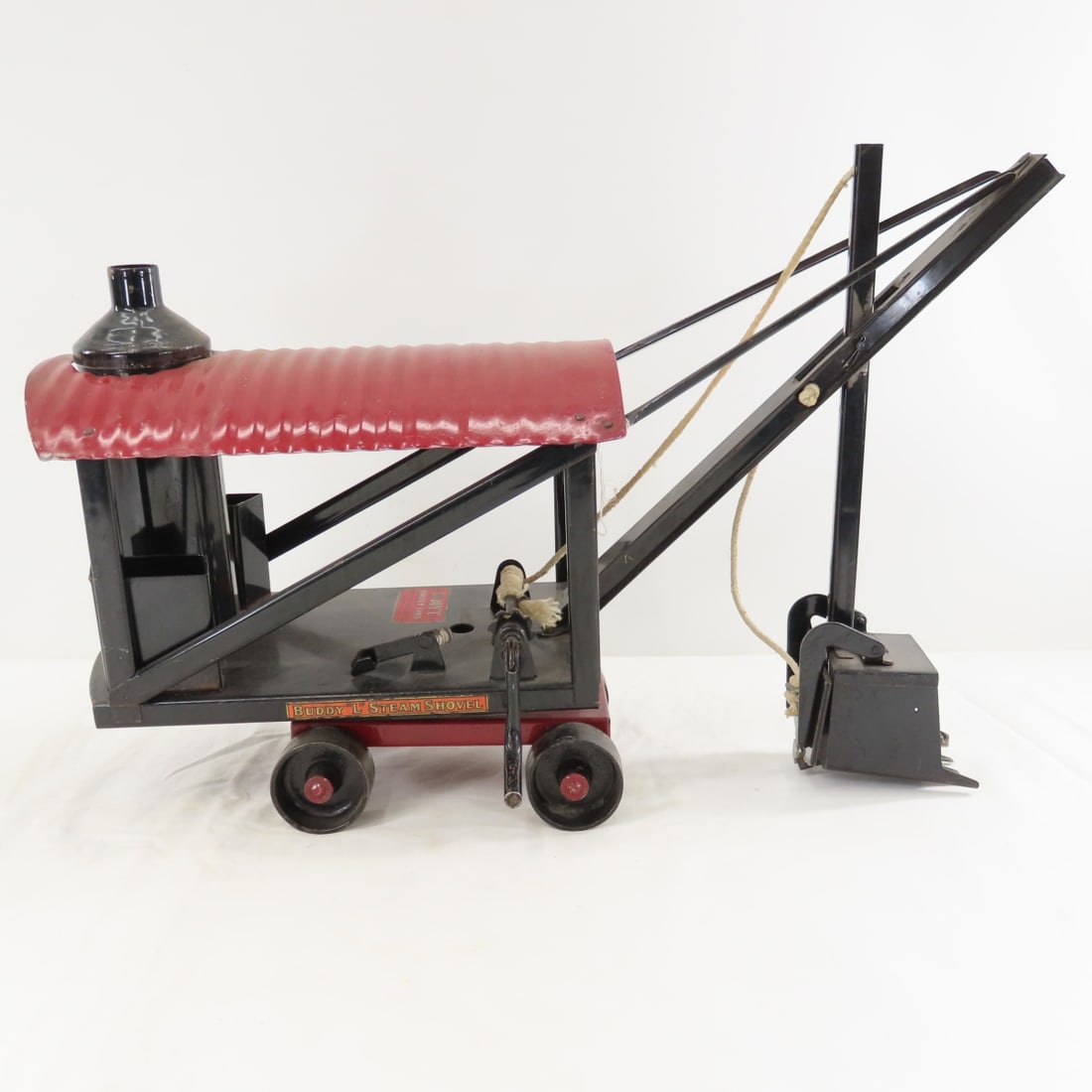 1920s Buddy L Pressed Steel Steam Shovel - 6