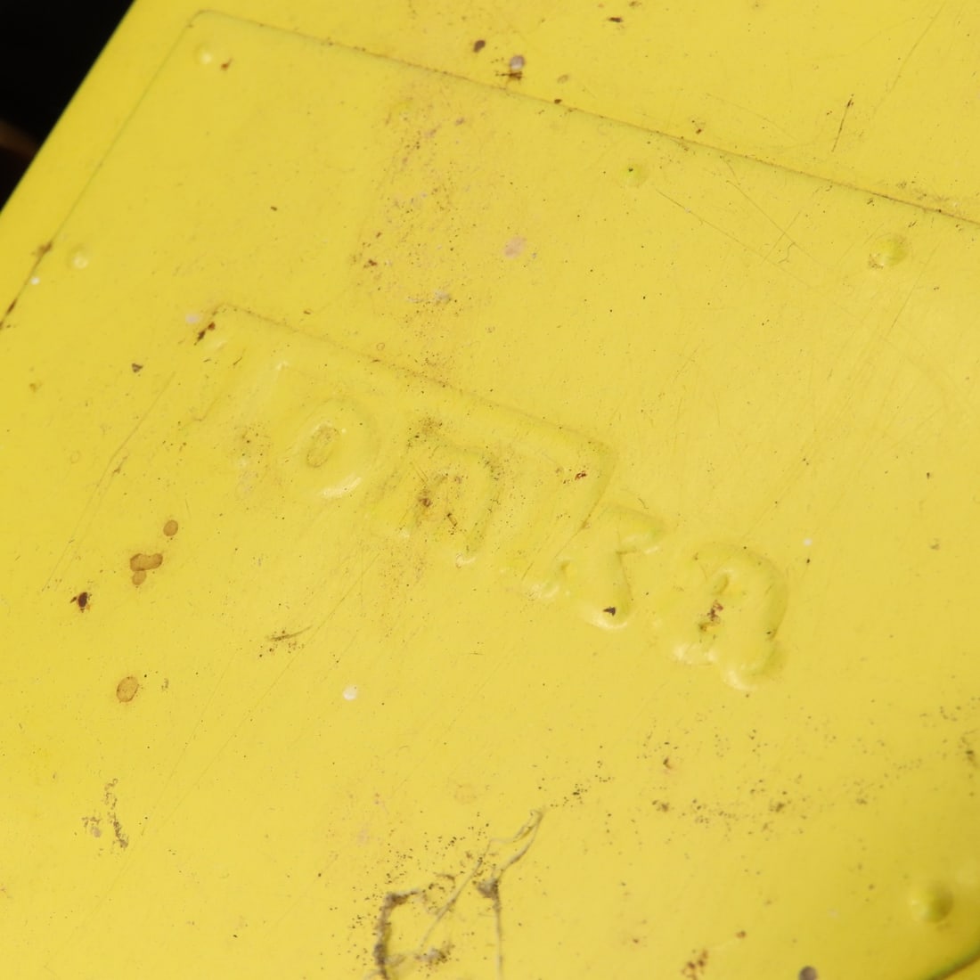 Vintage Mighty Tonka Pressed Steel Scraper - 12