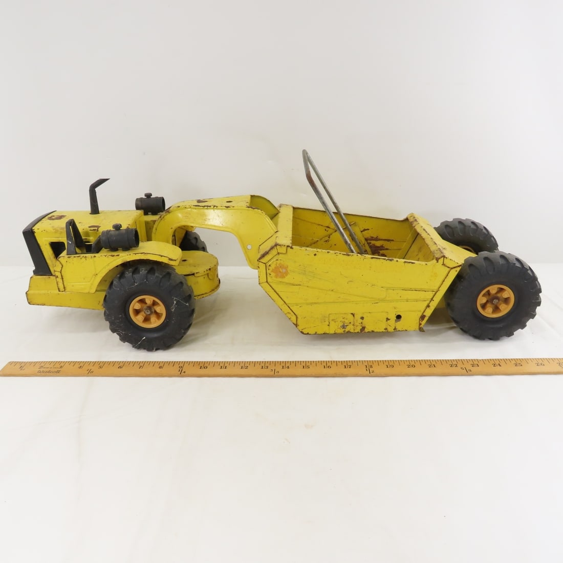 Vintage Mighty Tonka Pressed Steel Scraper - 2