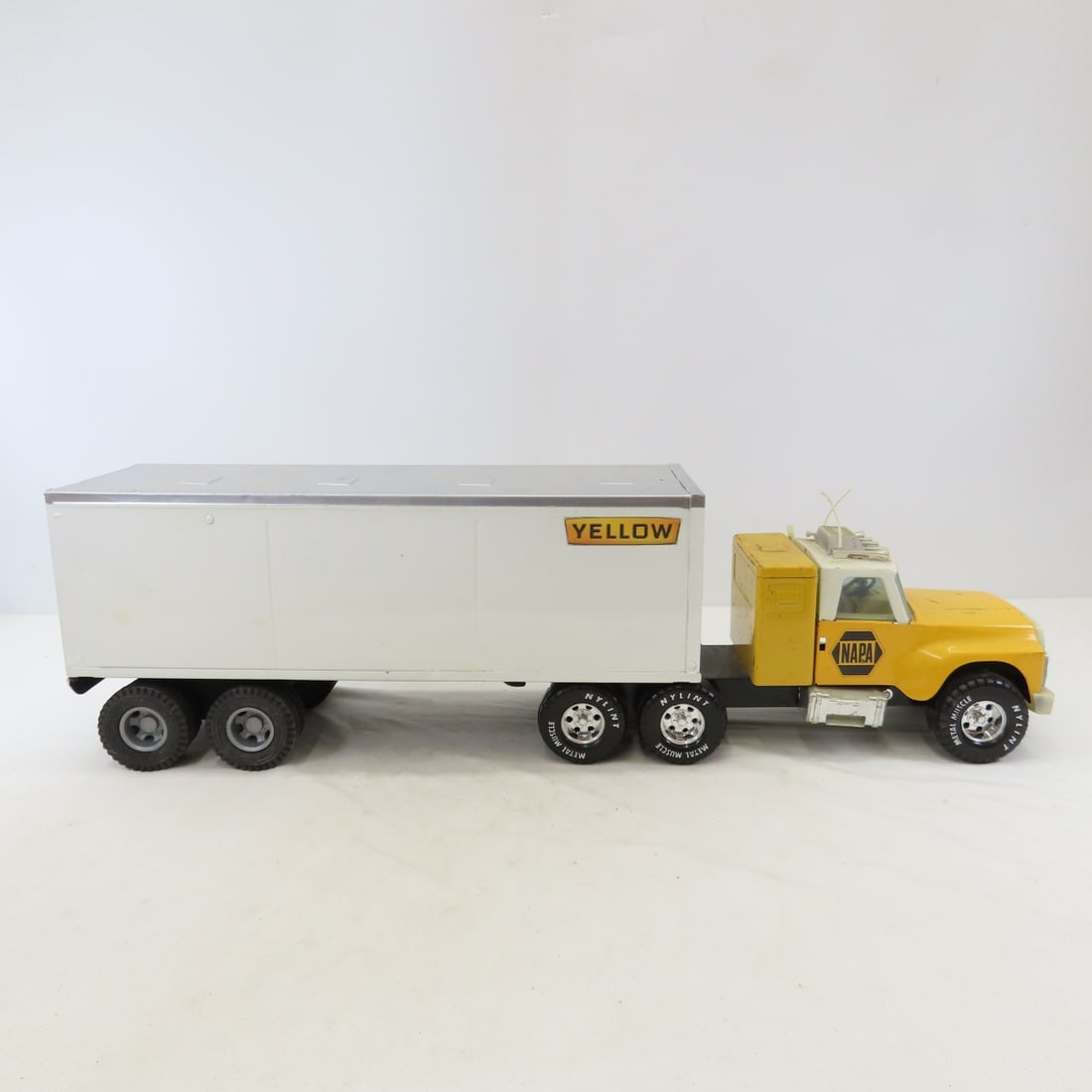 Nylint Semi Truck, Bottom Dump & Log Hauler - 7