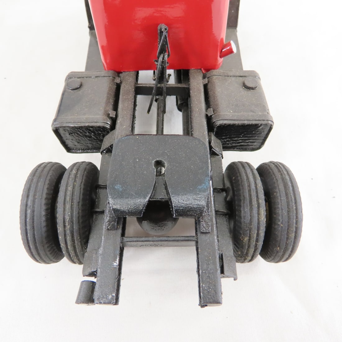 Custom Wood Model Tractor & Trailer - 12