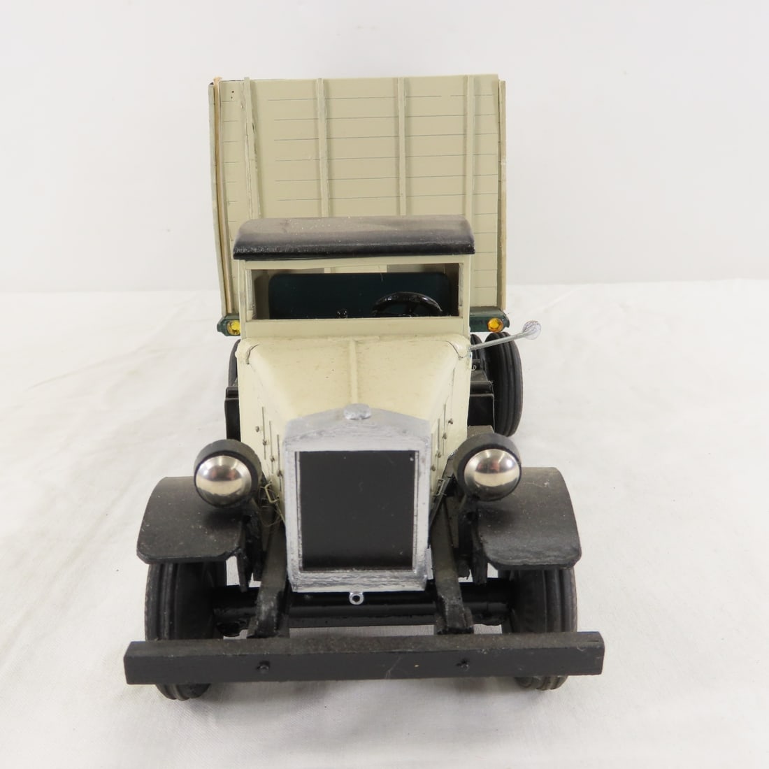 Custom Wood Model Farm Grain Truck - 8