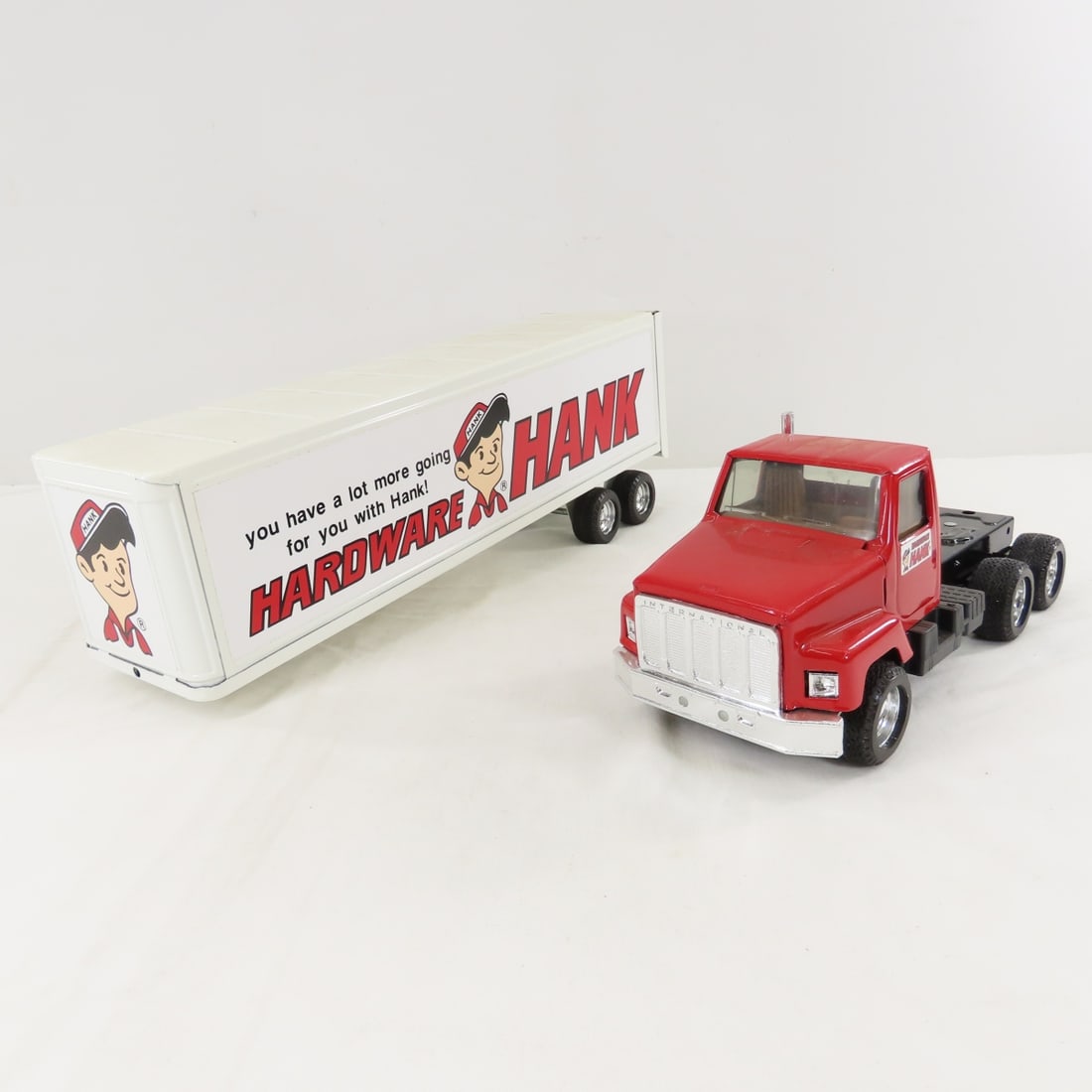 ERTL Hardware Hank Tractor & Trailer - 12