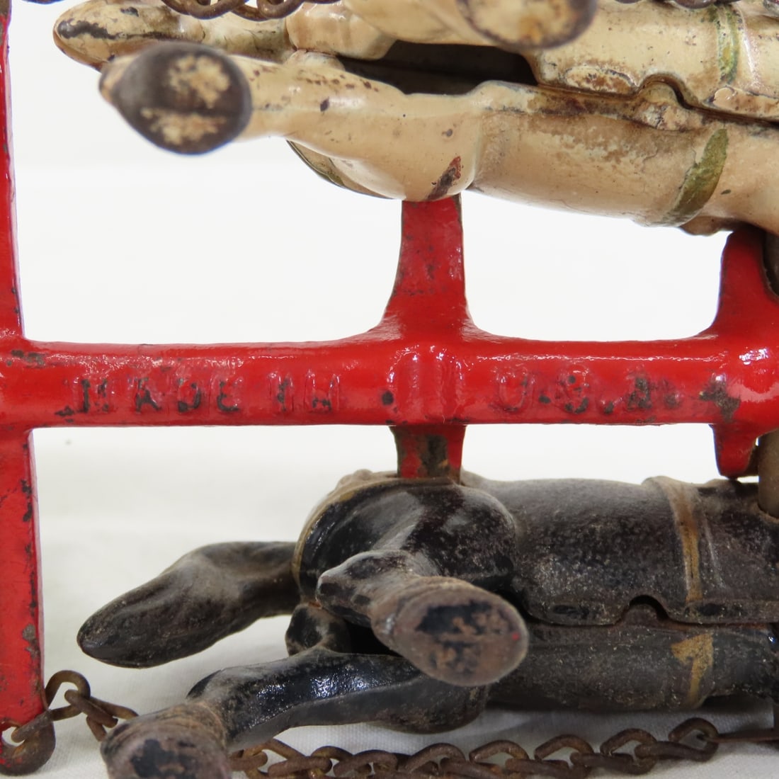 Arcade Cast Iron 2 Horse Contractors Dump Wagon - 14