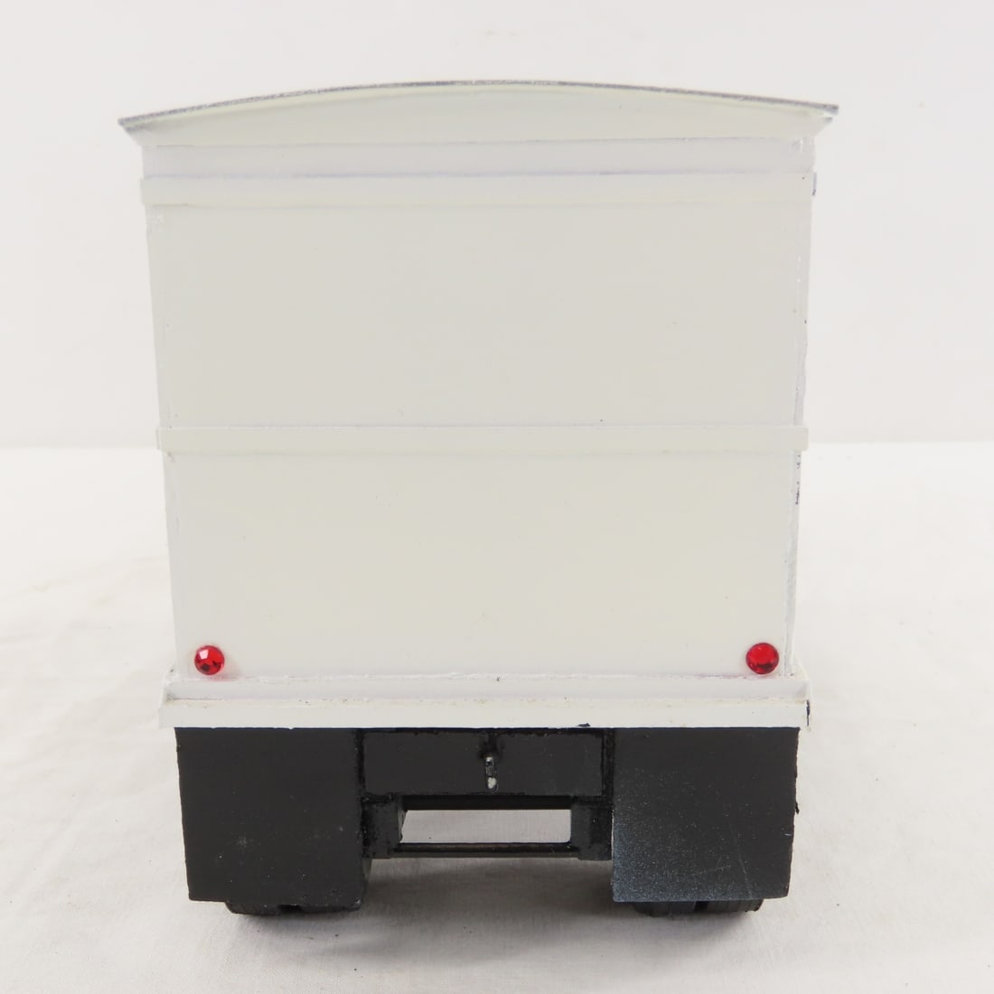 Custom Wood Model Tractor & 2 Trailers - 15
