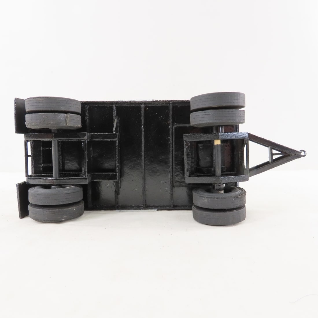 Custom Wood Model Tractor & 2 Trailers - 19