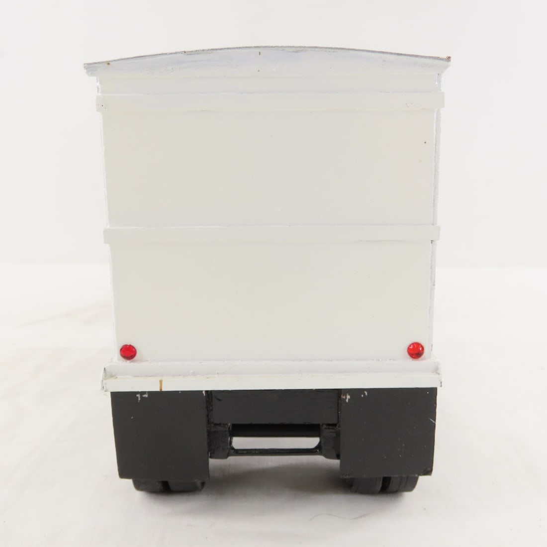 Custom Wood Model Tractor & 2 Trailers - 4