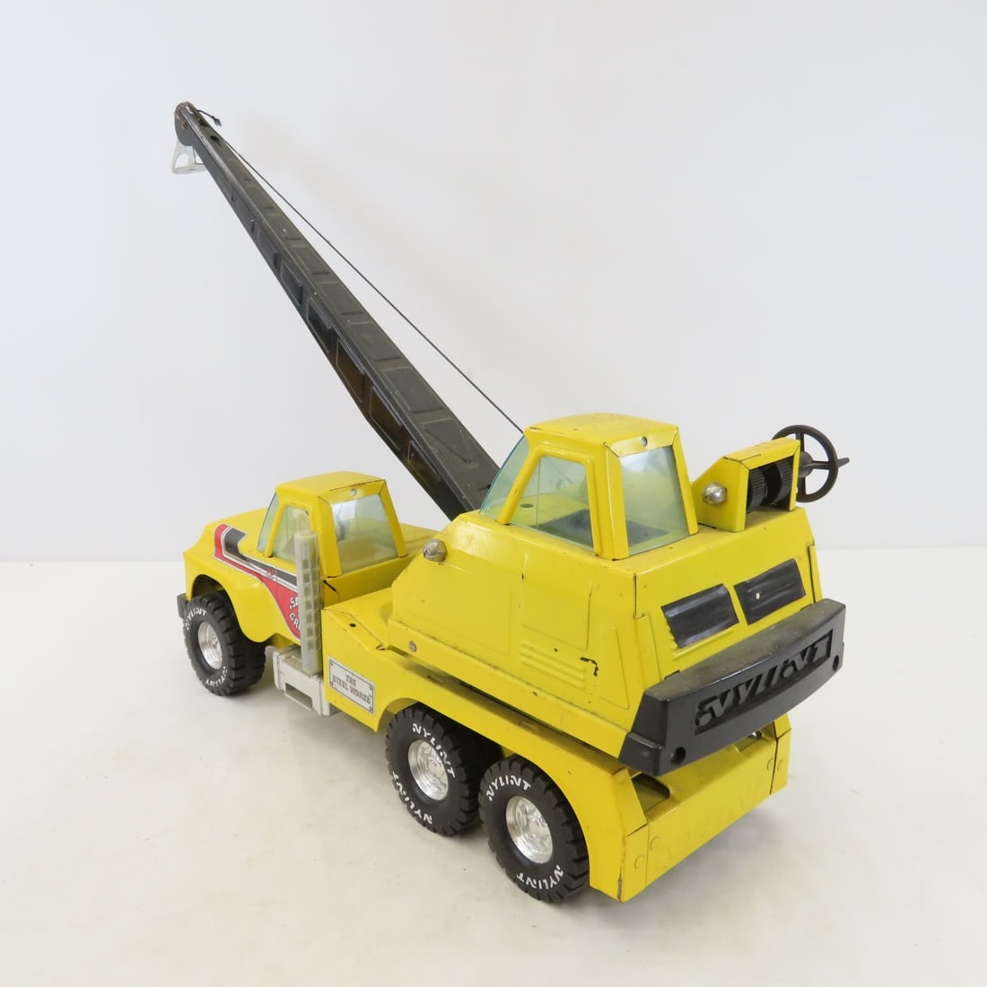 1980s Nylint Dump Truck & 6 Wheel Crane - 12