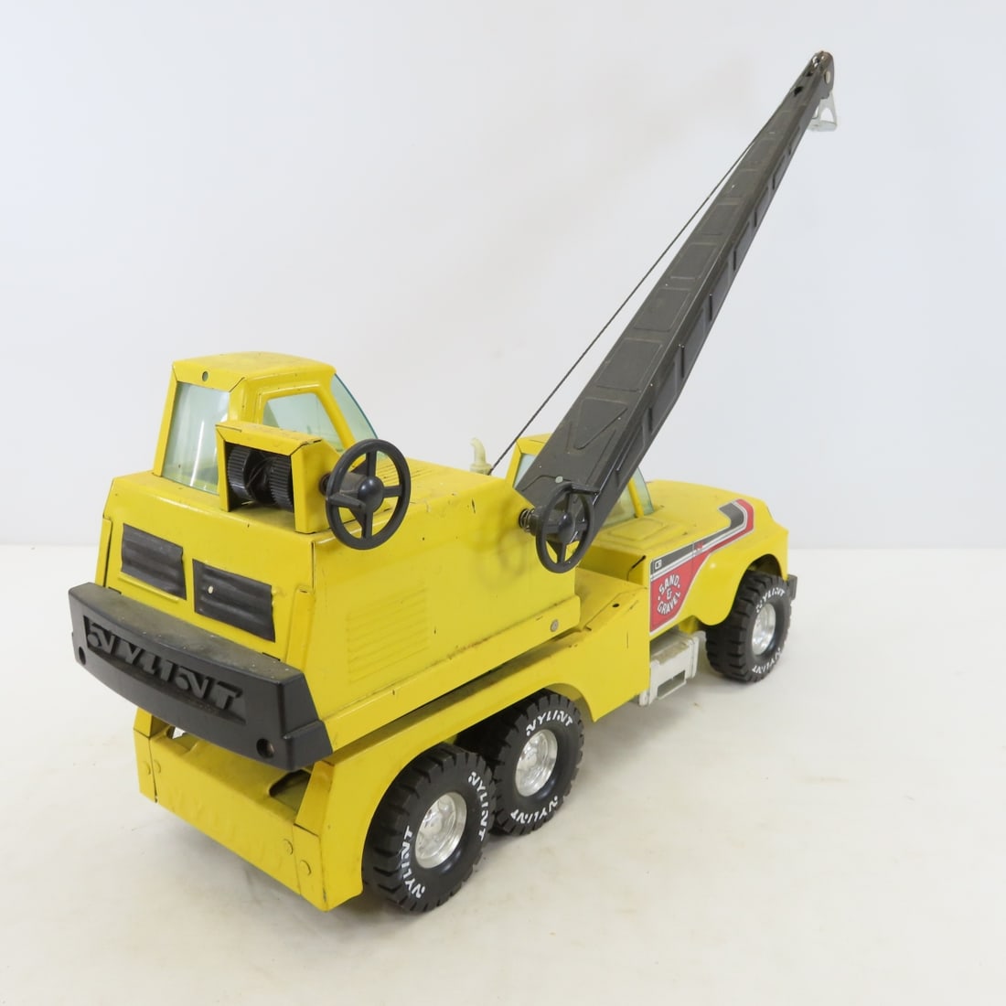 1980s Nylint Dump Truck & 6 Wheel Crane - 14
