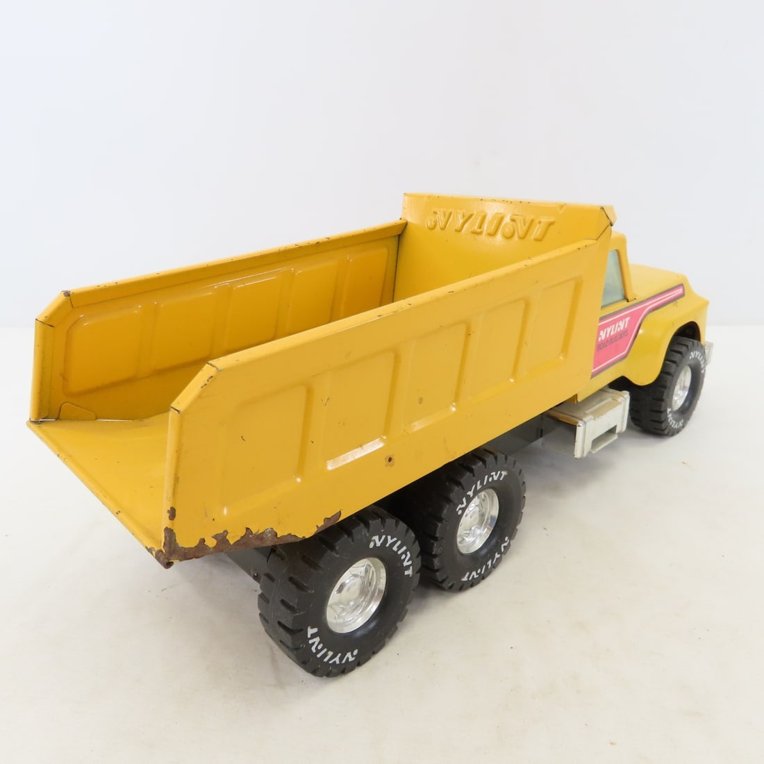 1980s Nylint Dump Truck & 6 Wheel Crane - 6