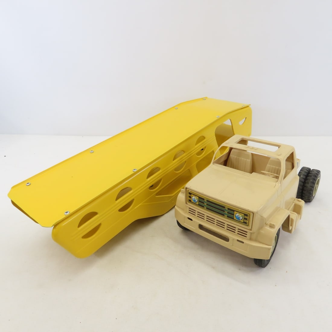 Marx Truck & Tonka Repainted Bottom Dump & Hauler - 10