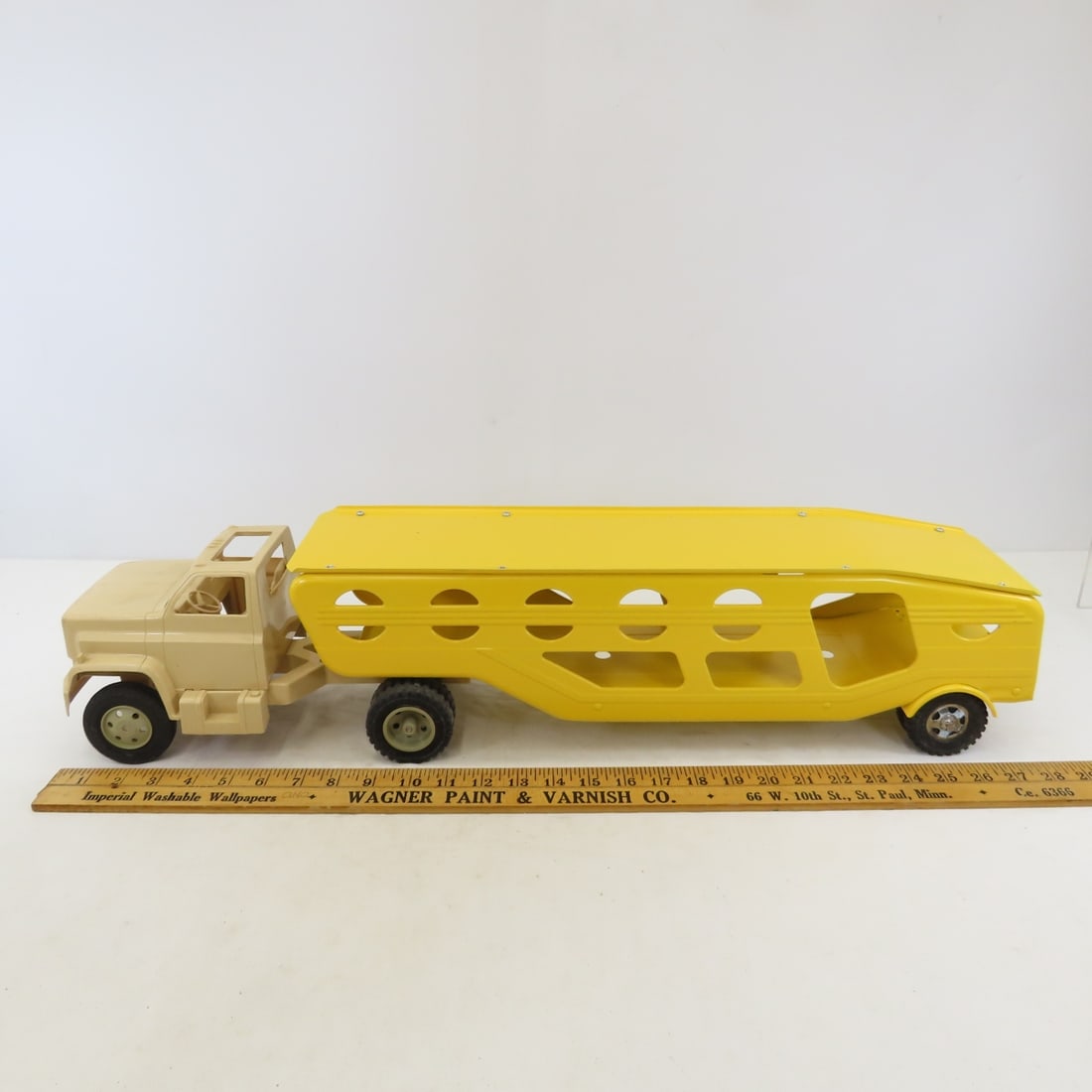 Marx Truck & Tonka Repainted Bottom Dump & Hauler - 3