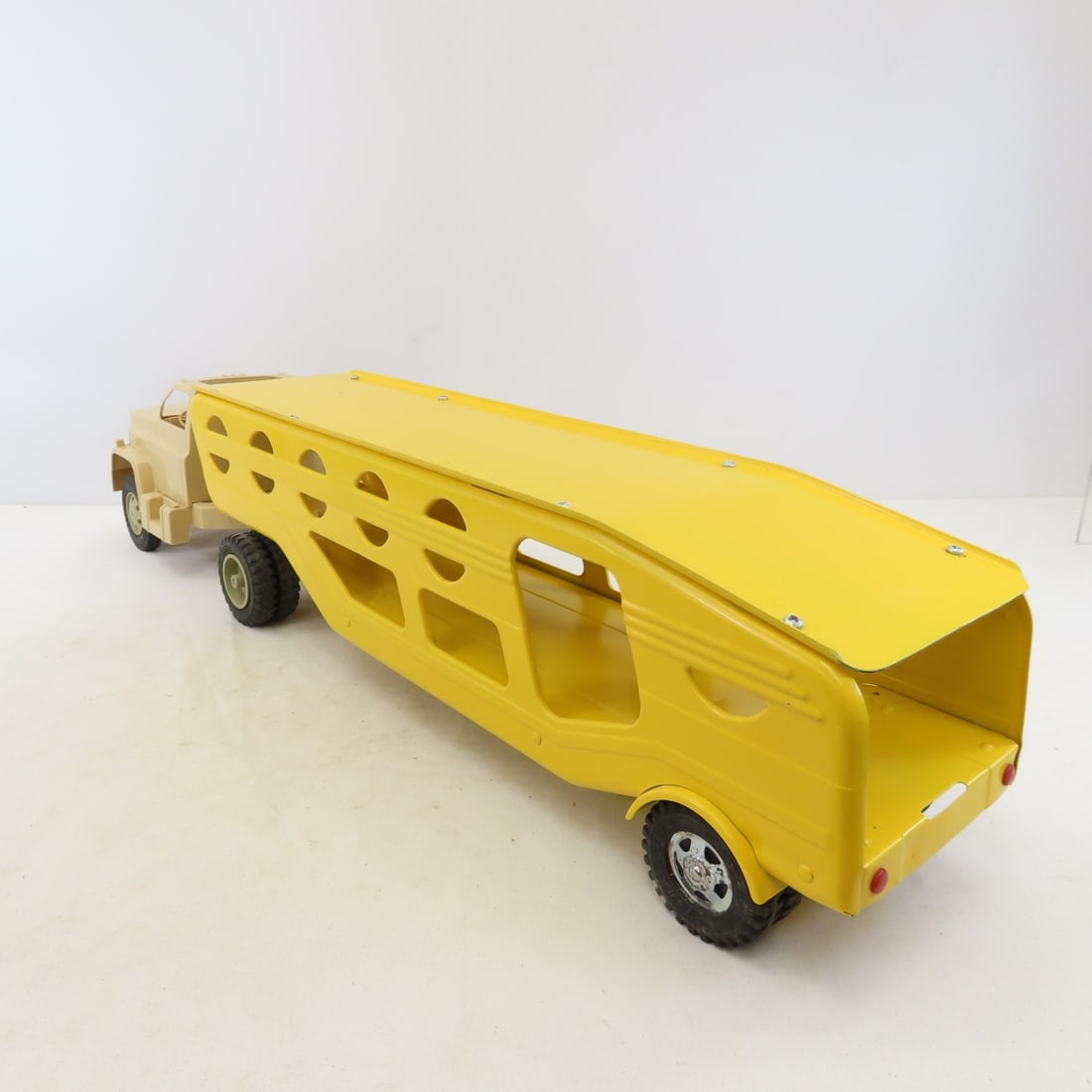Marx Truck & Tonka Repainted Bottom Dump & Hauler - 4