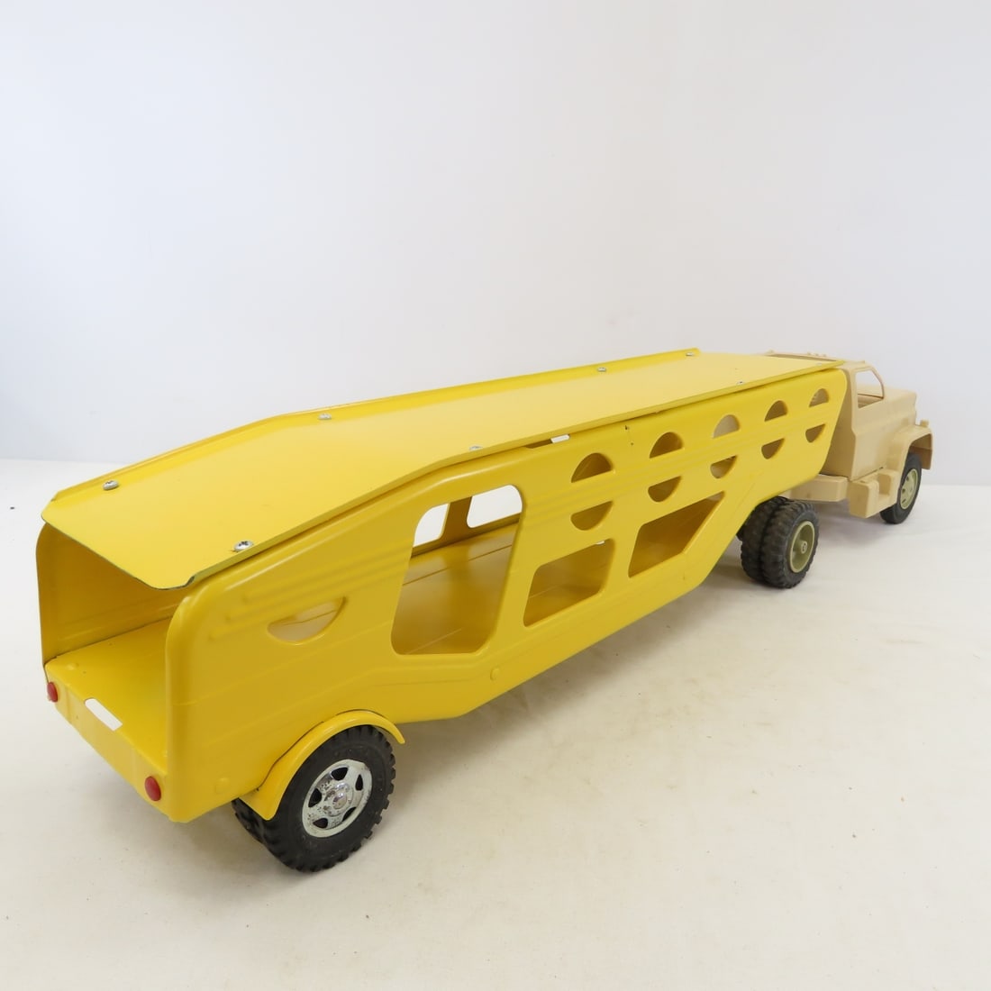 Marx Truck & Tonka Repainted Bottom Dump & Hauler - 6