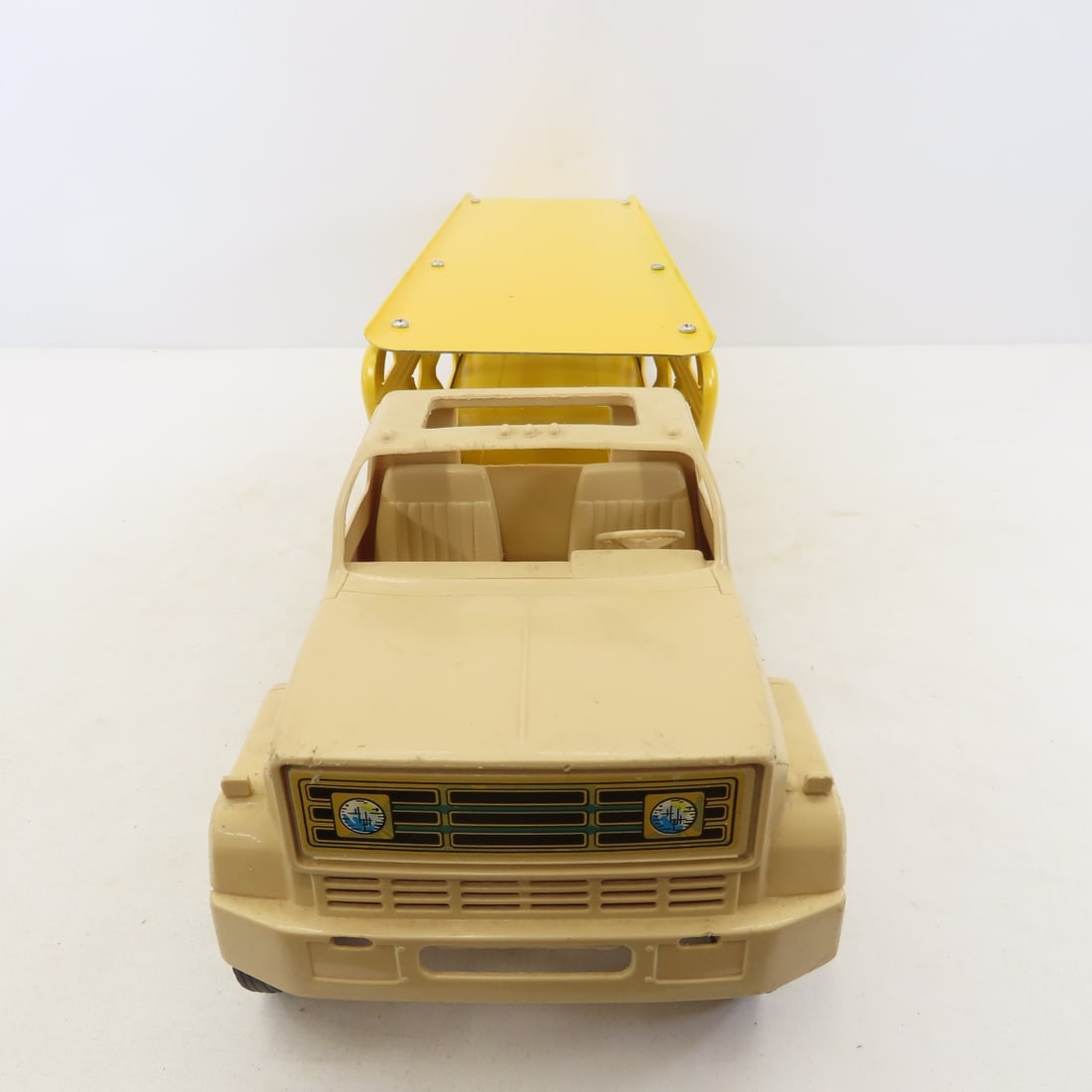 Marx Truck & Tonka Repainted Bottom Dump & Hauler - 9
