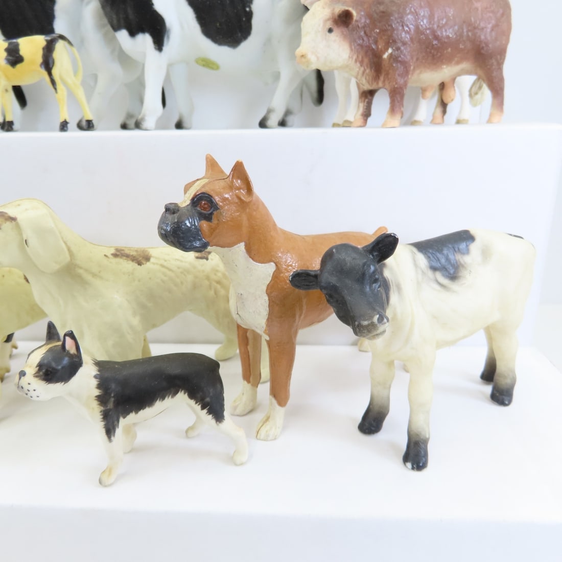 Group of Schleich & Other Plastic Farm Animals - 7