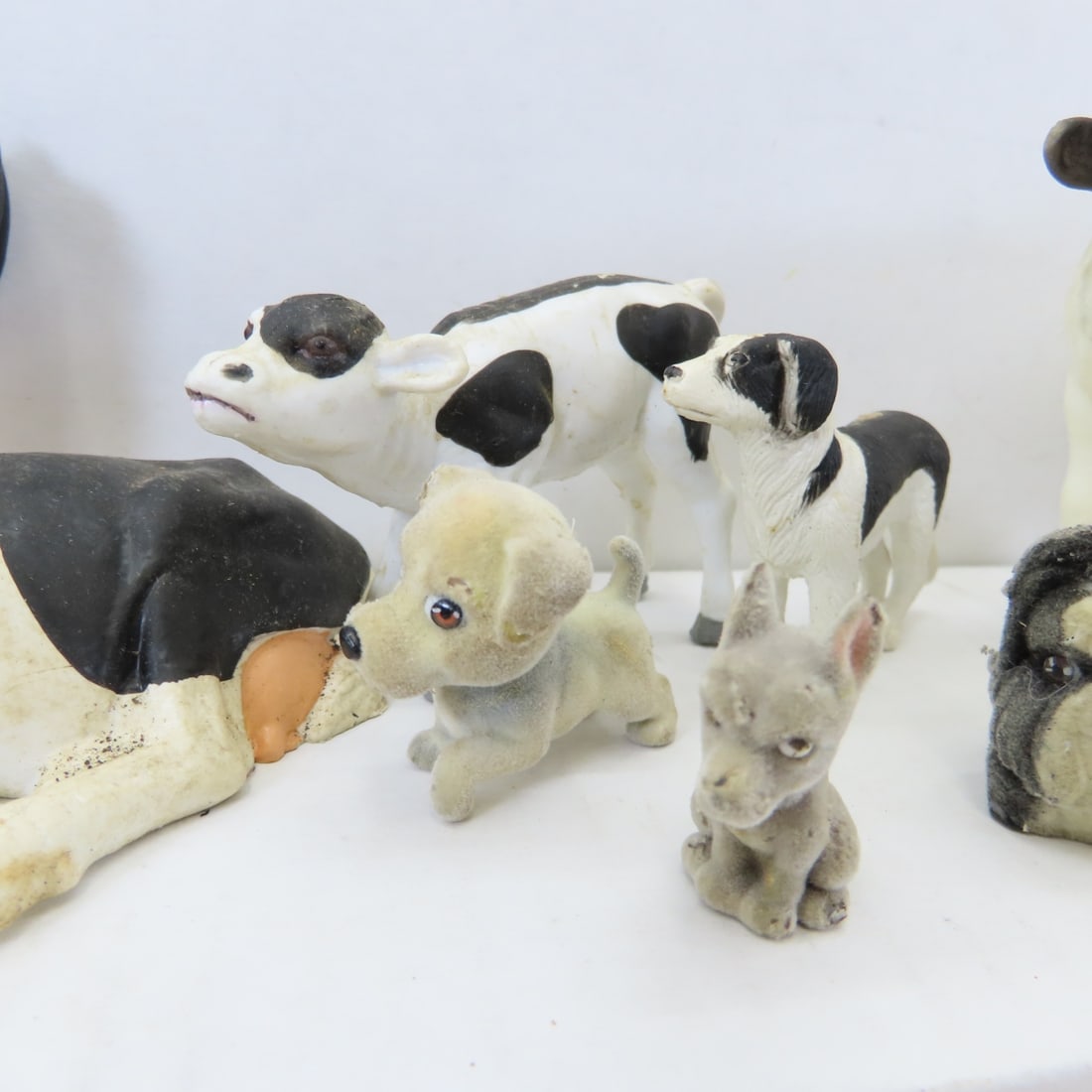 Group of Schleich & Other Plastic Farm Animals - 9