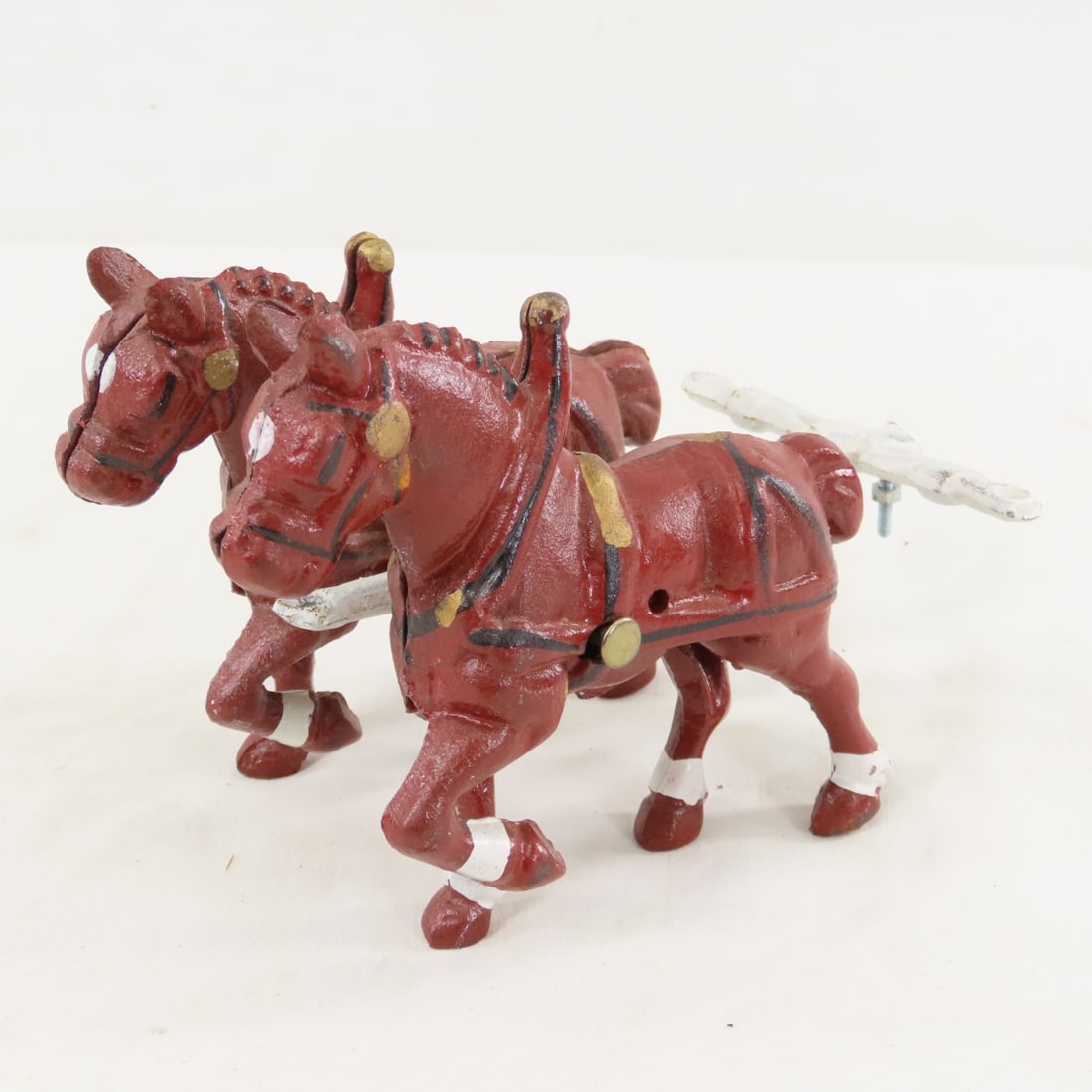 3 Reproduction Cast Iron Horse Drawn Wagons - 17