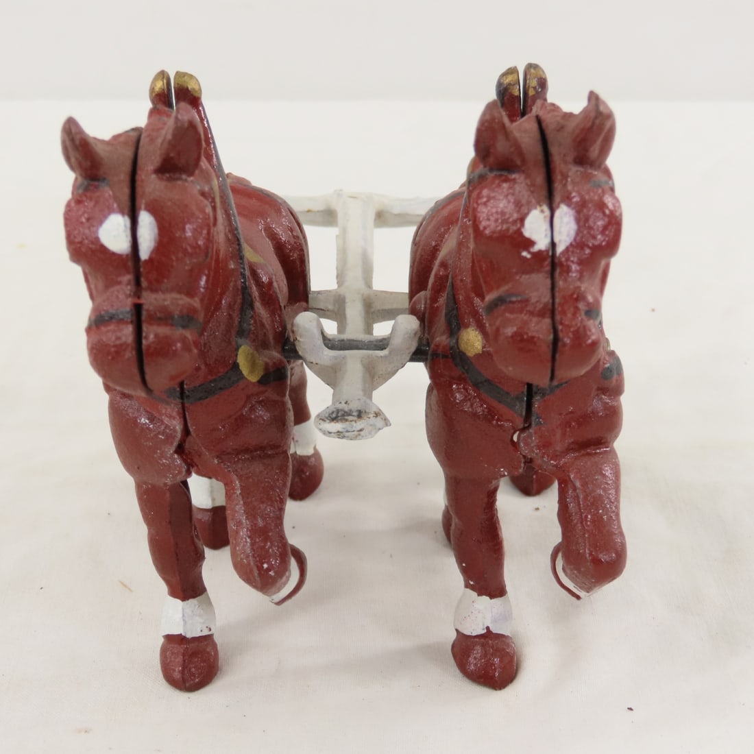 3 Reproduction Cast Iron Horse Drawn Wagons - 18