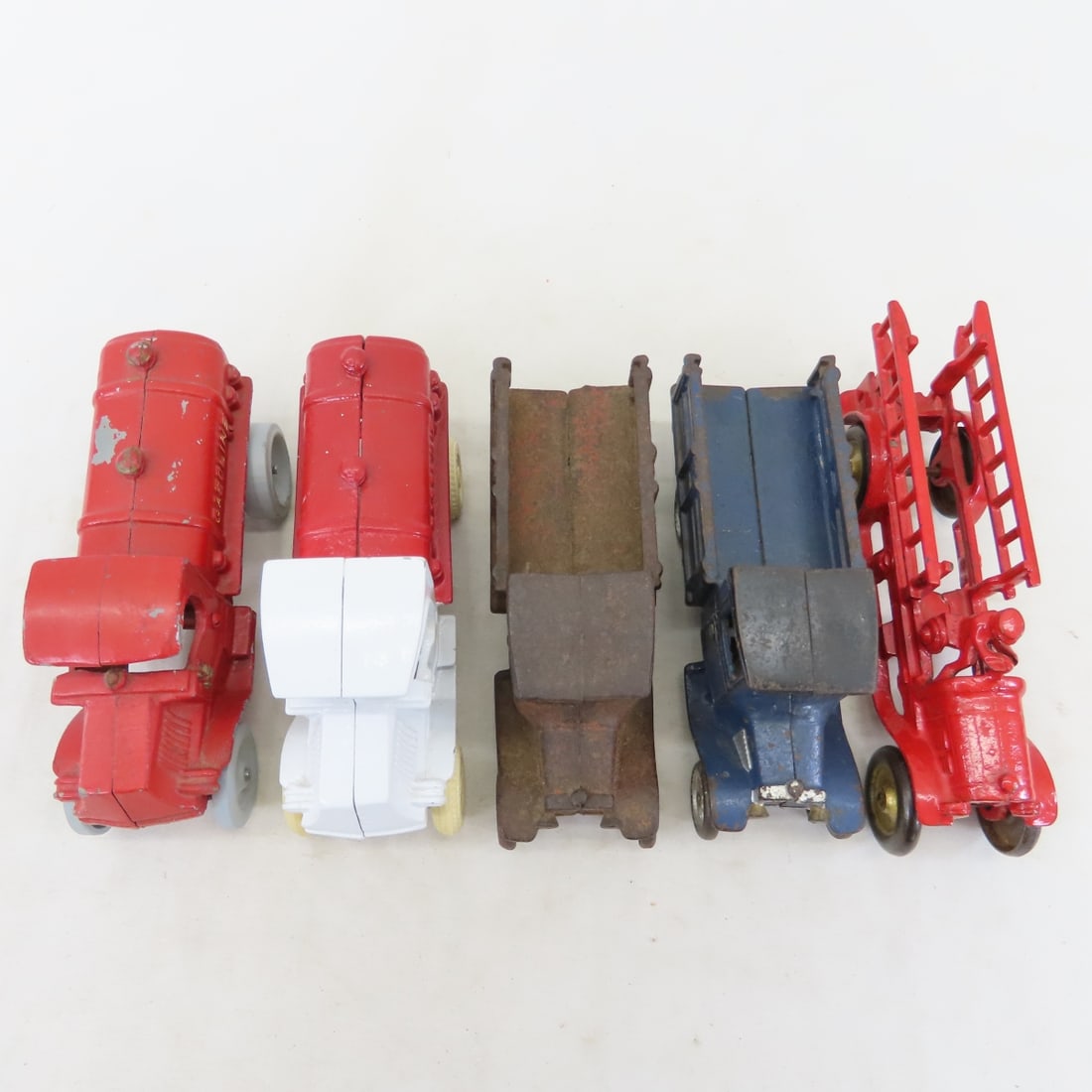 5 Arcade & Other Cast Iron Vehicles - some repaint - 19