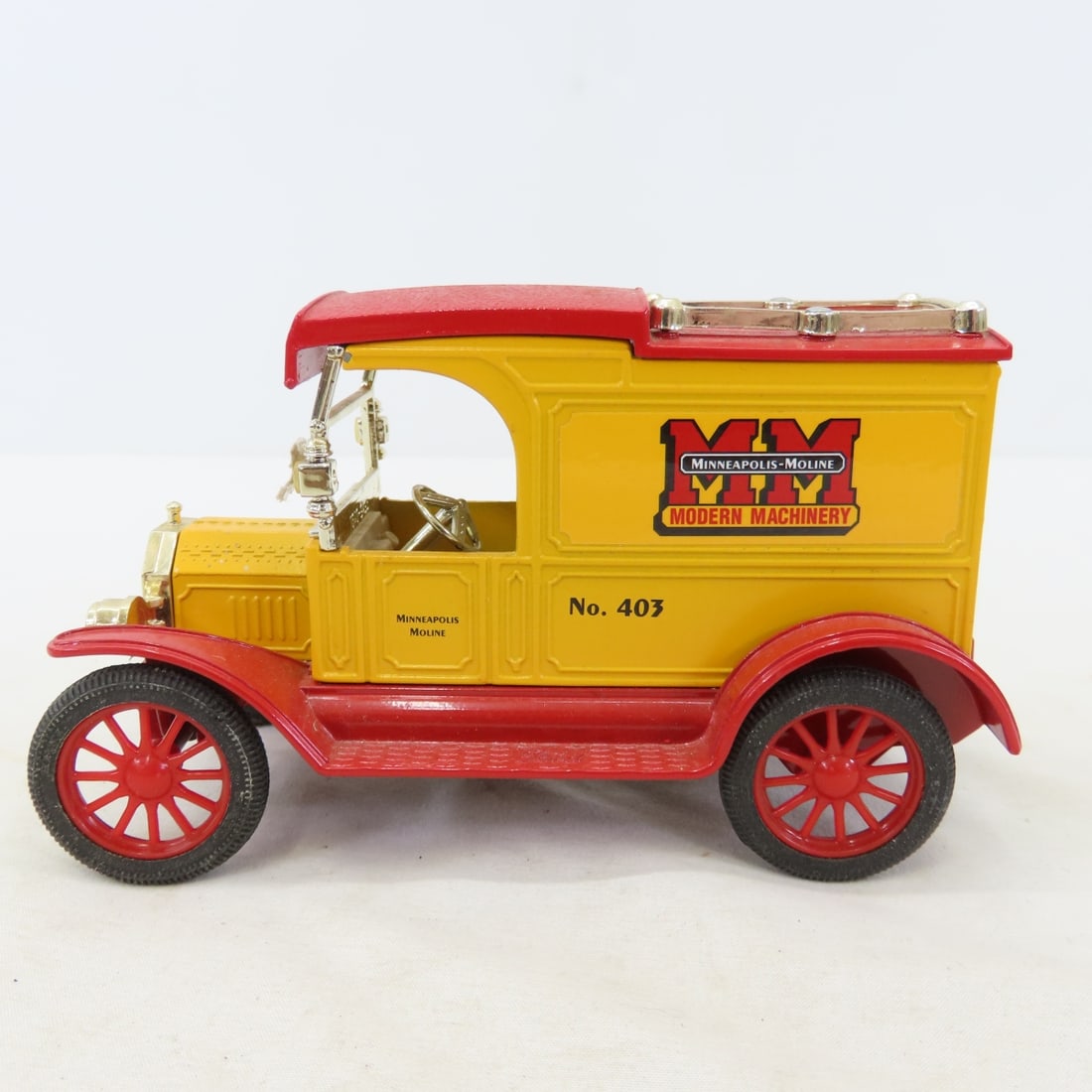3 Plastic Truck & 3 Metal Car Banks, all have keys - 14