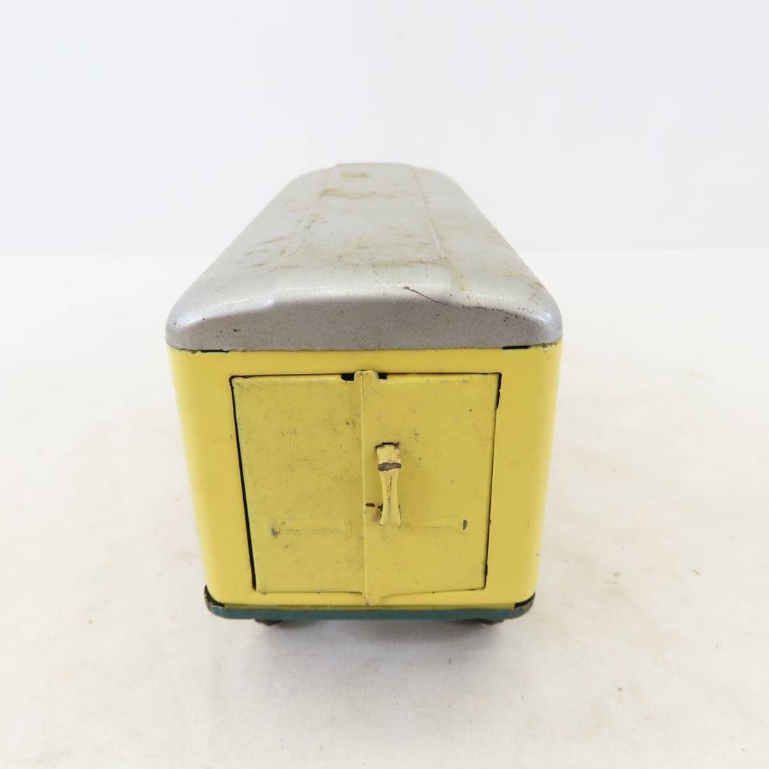 Tin Litho Friction Truck, Moving Truck & Boat - 14
