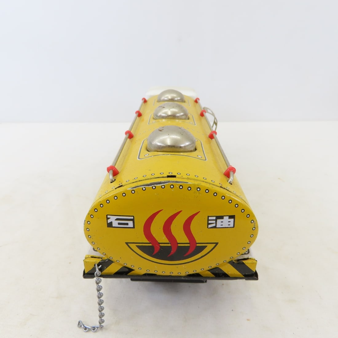 Tin Litho Friction Truck, Moving Truck & Boat - 5