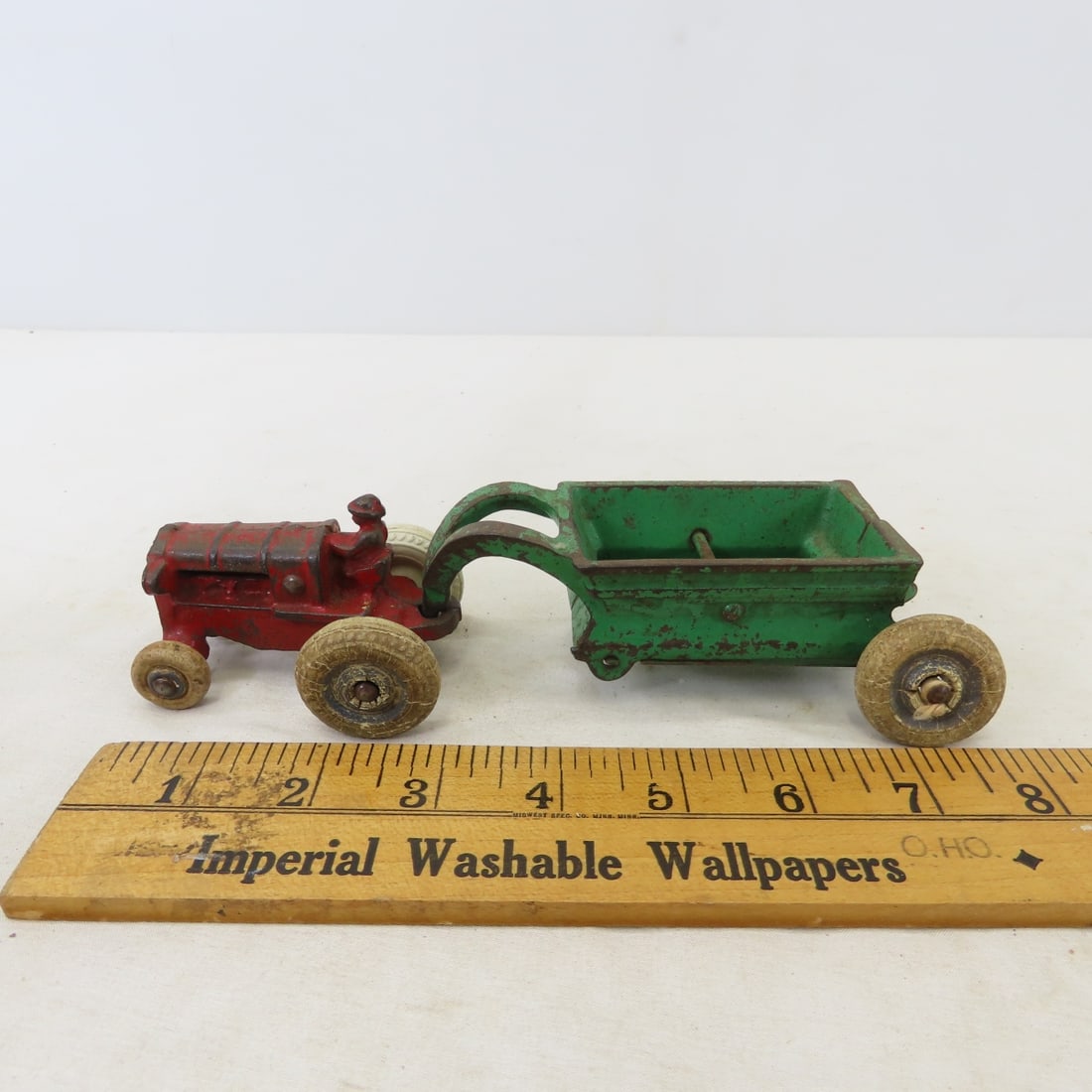2 Arcade Tractors, Wagon & 1 Other Tractor - 2