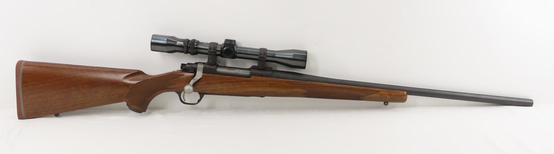 Ruger M77 Hawkeye .358 WIN Rifle with Scope (1 of 20)