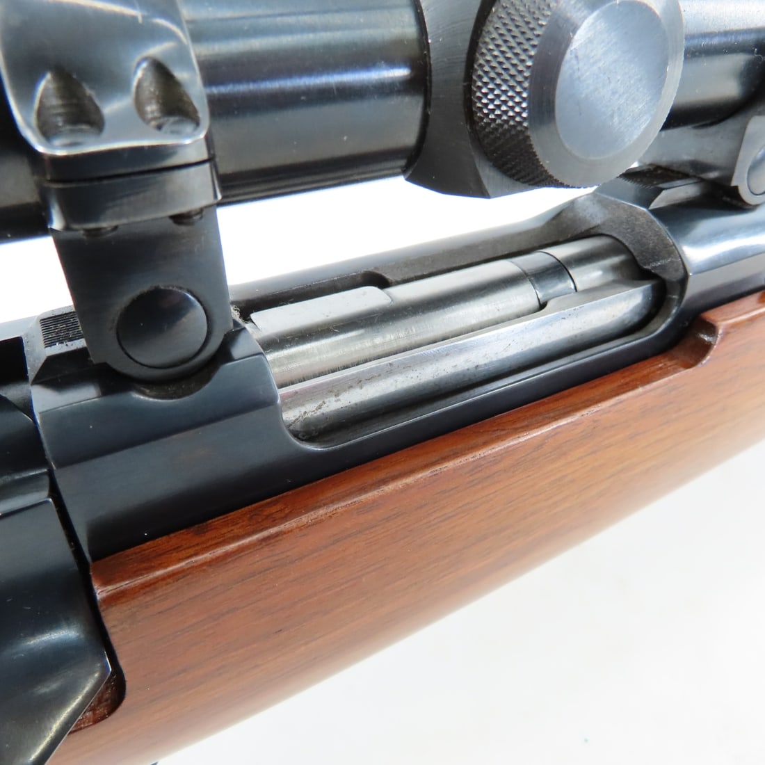 Ruger M77 250 Savage Rifle With Scope - 9