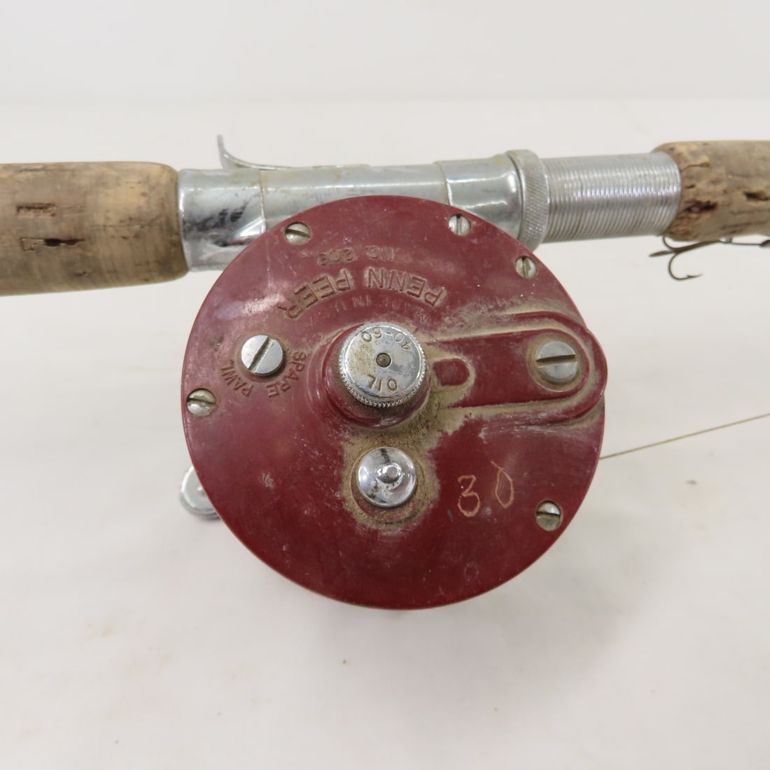2 Vintage Fishing Rods, 2 Reels & Parts - 3