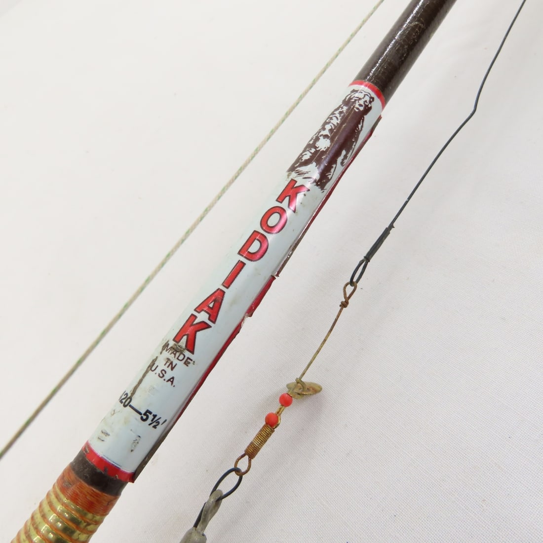 2 Vintage Fishing Rods, 2 Reels & Parts - 4