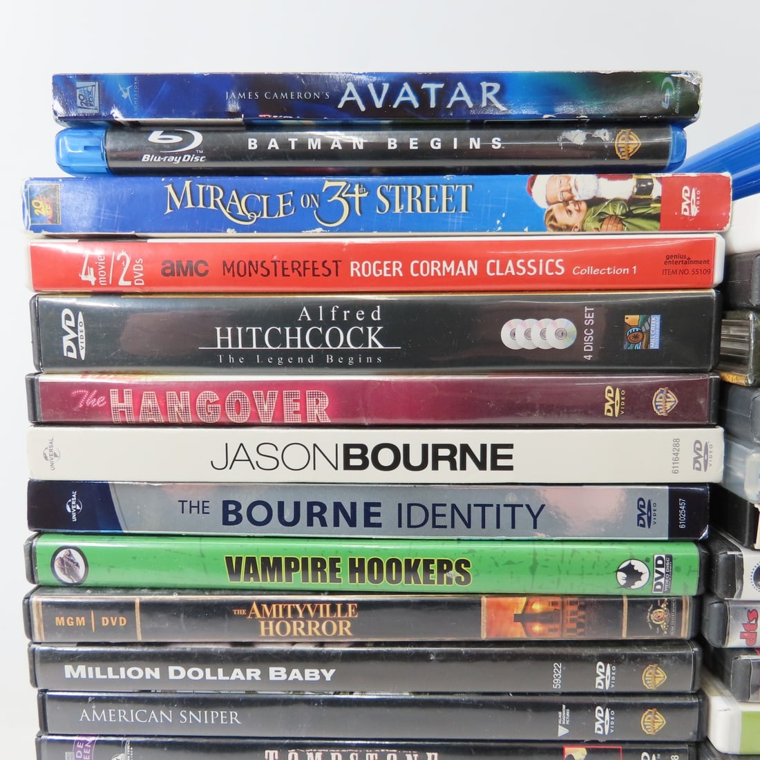 6 Blu-Rays and 75+ DVD's- Mixed Genre - 2