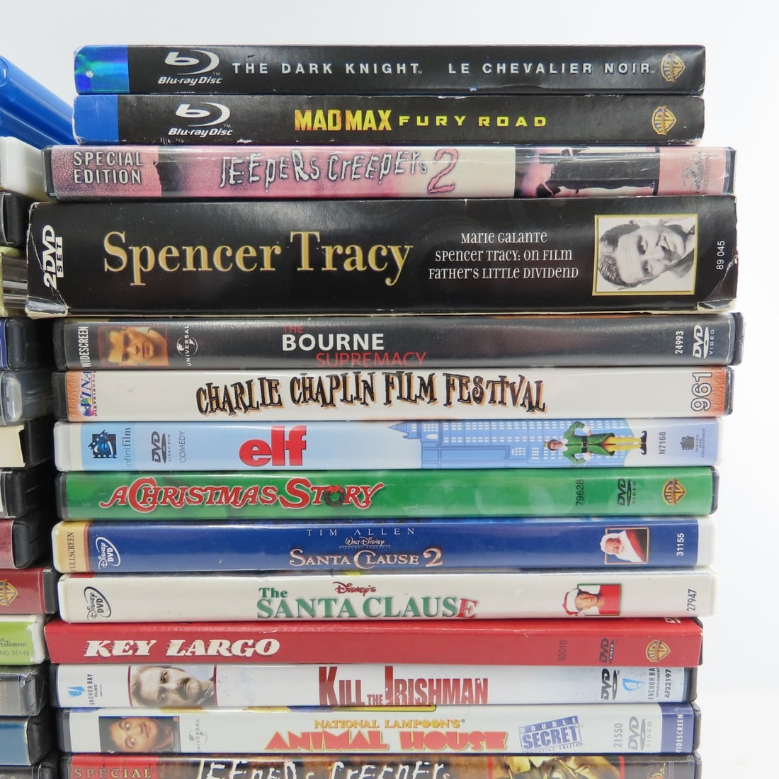 6 Blu-Rays and 75+ DVD's- Mixed Genre - 6