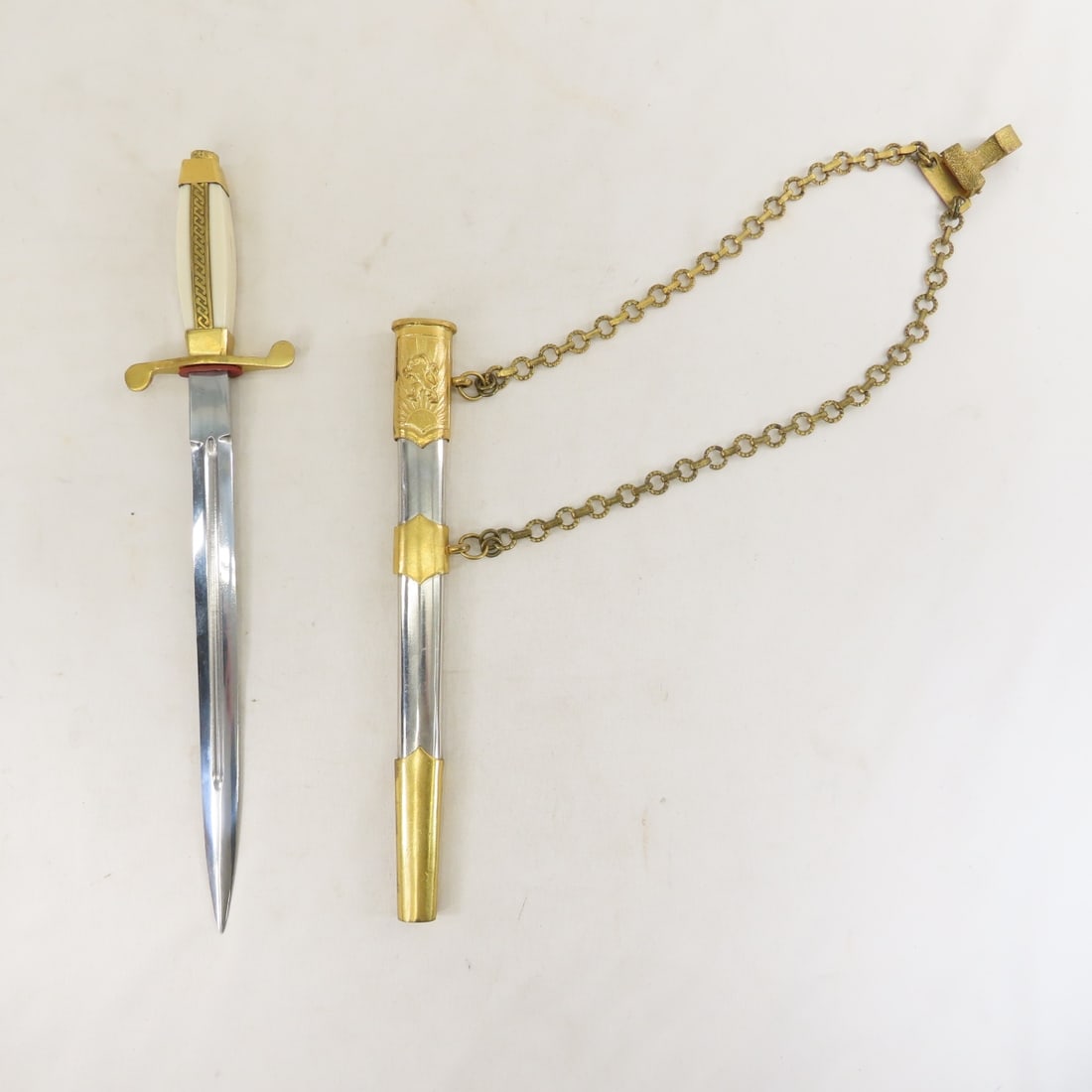 Post WWII Bulgarian Parade Officer's Dirk Dagger - 2