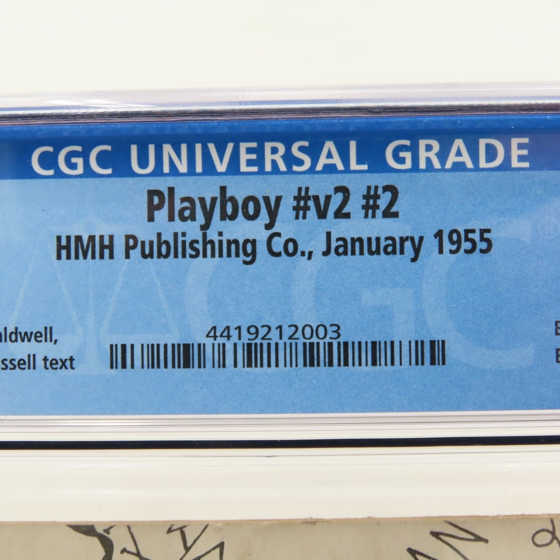 Playboy #v2 #2 January 1955 CGC Graded 5.5 - 4