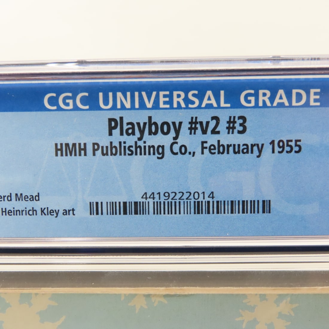 Playboy #v2 #3 February 1955 CGC Graded 6.0 - 4