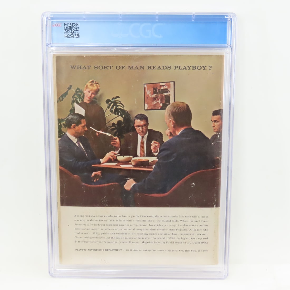 Playboy #v5 #11 November 1958 CGC Graded 5.0 - 2