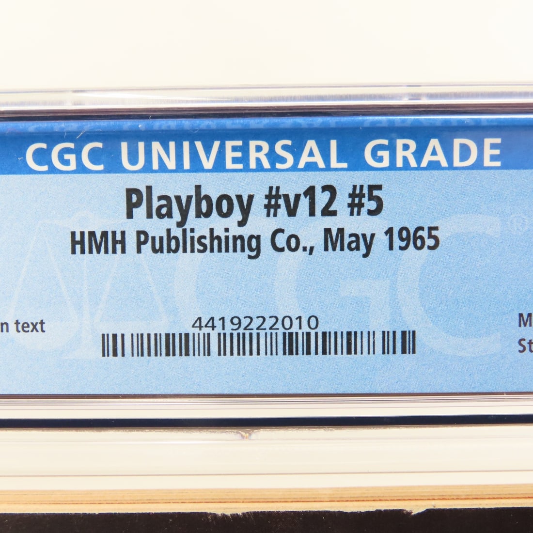 Playboy #v12 #5 May 1965 CGC Graded 5.0 - 4